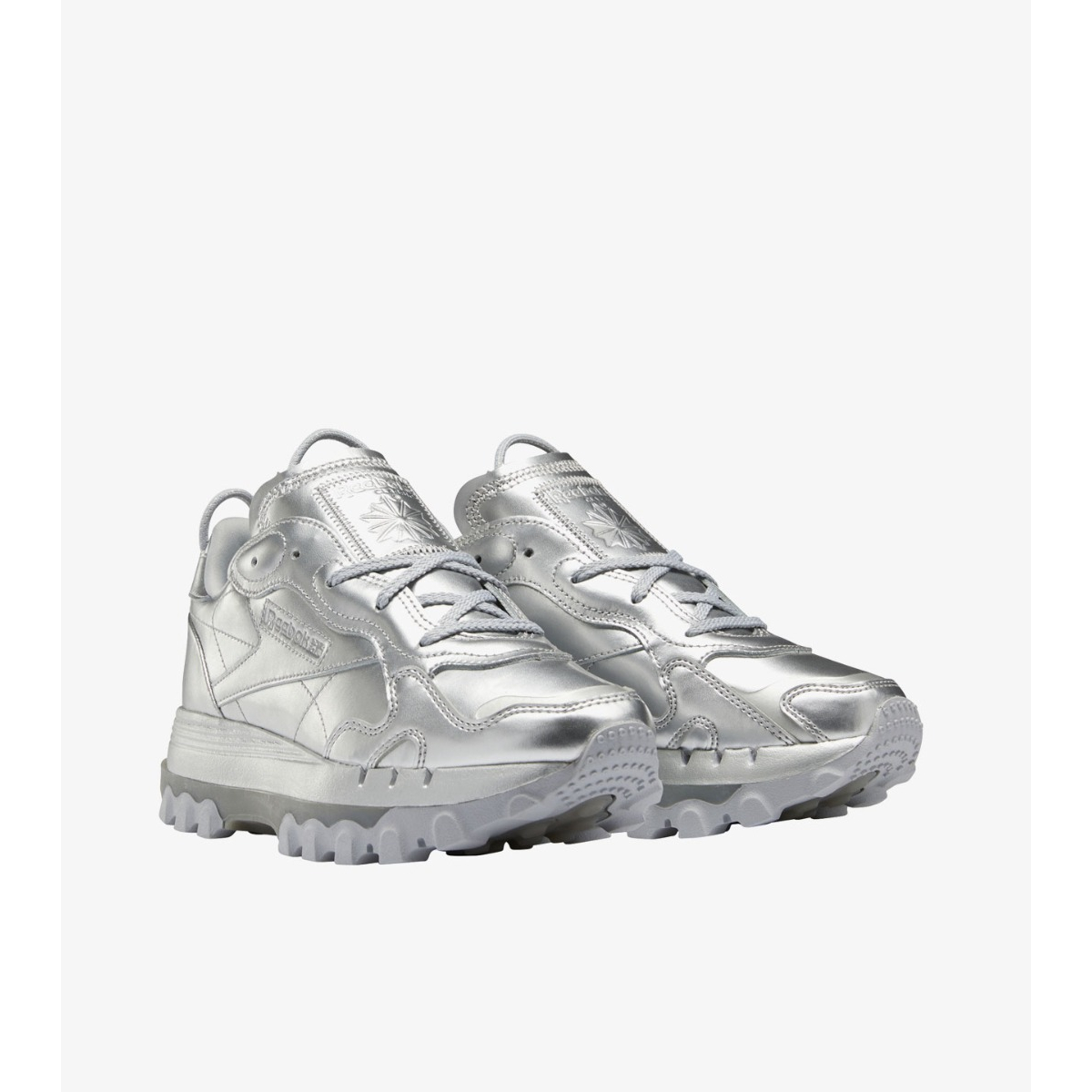 Reebok Cardi B Classic Leather Grises – Image 5